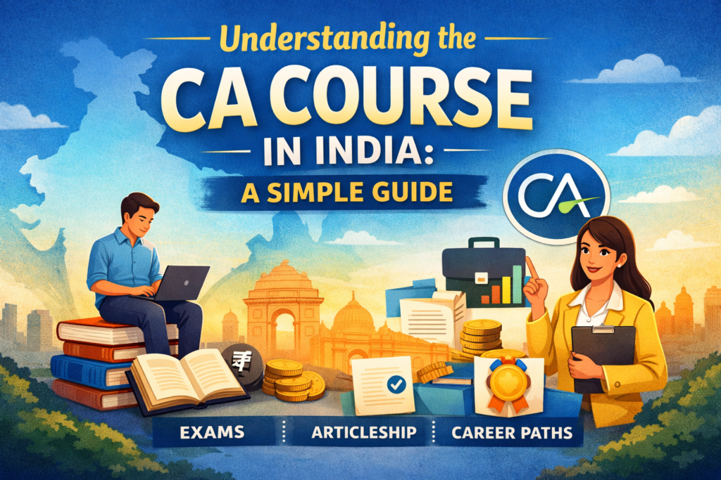 Understanding the CA Course in India: A Simple Guide